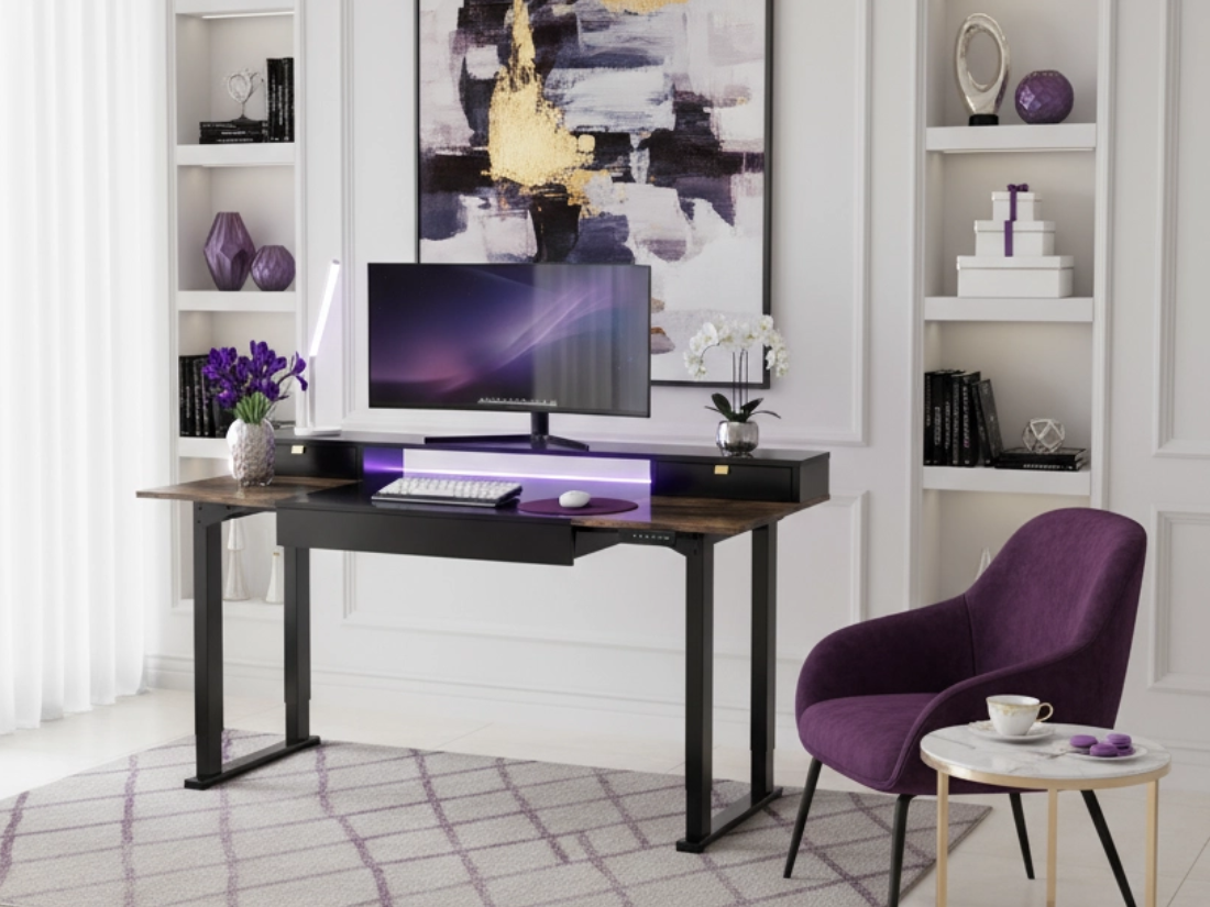 Zestaw do pracy siedząco-stojącej