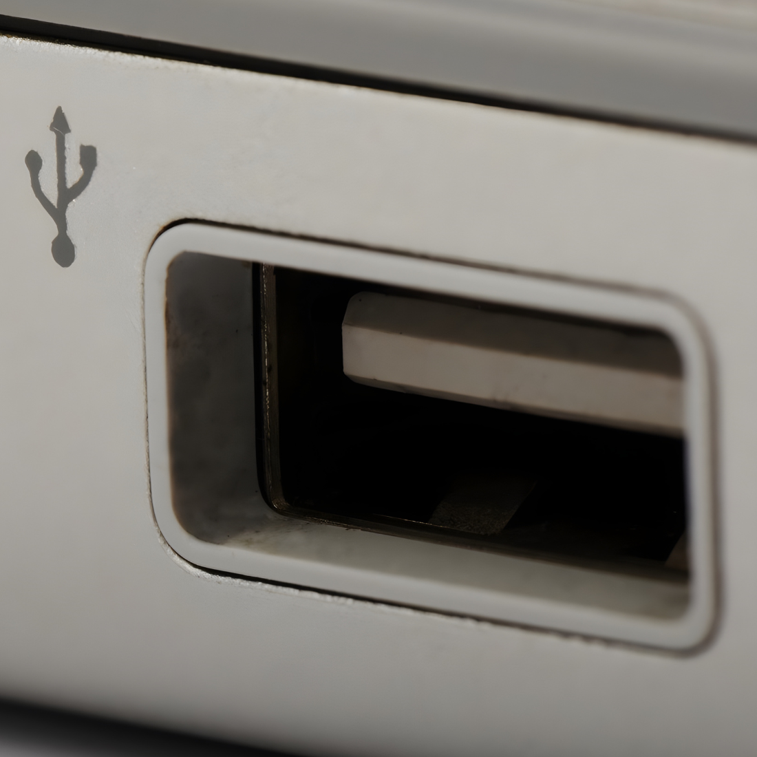 Porty USB w panelu biurka