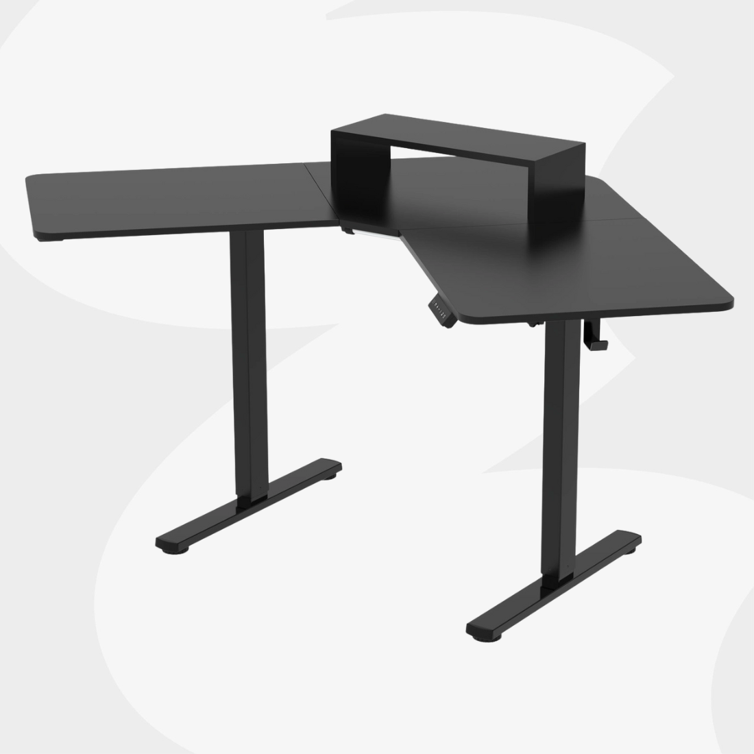 Biurko narożne regulowane SPEL112BB - najważniejsze cechy
