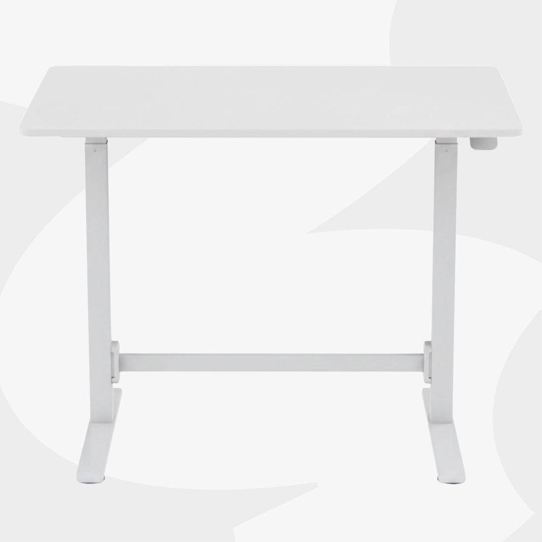 Ergonomiczna praca przy biurku pneumatycznym SPEO101