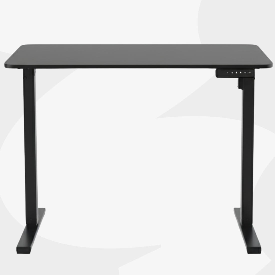 Stabilna stalowa konstrukcja biurka elektrycznego SPEO125BB