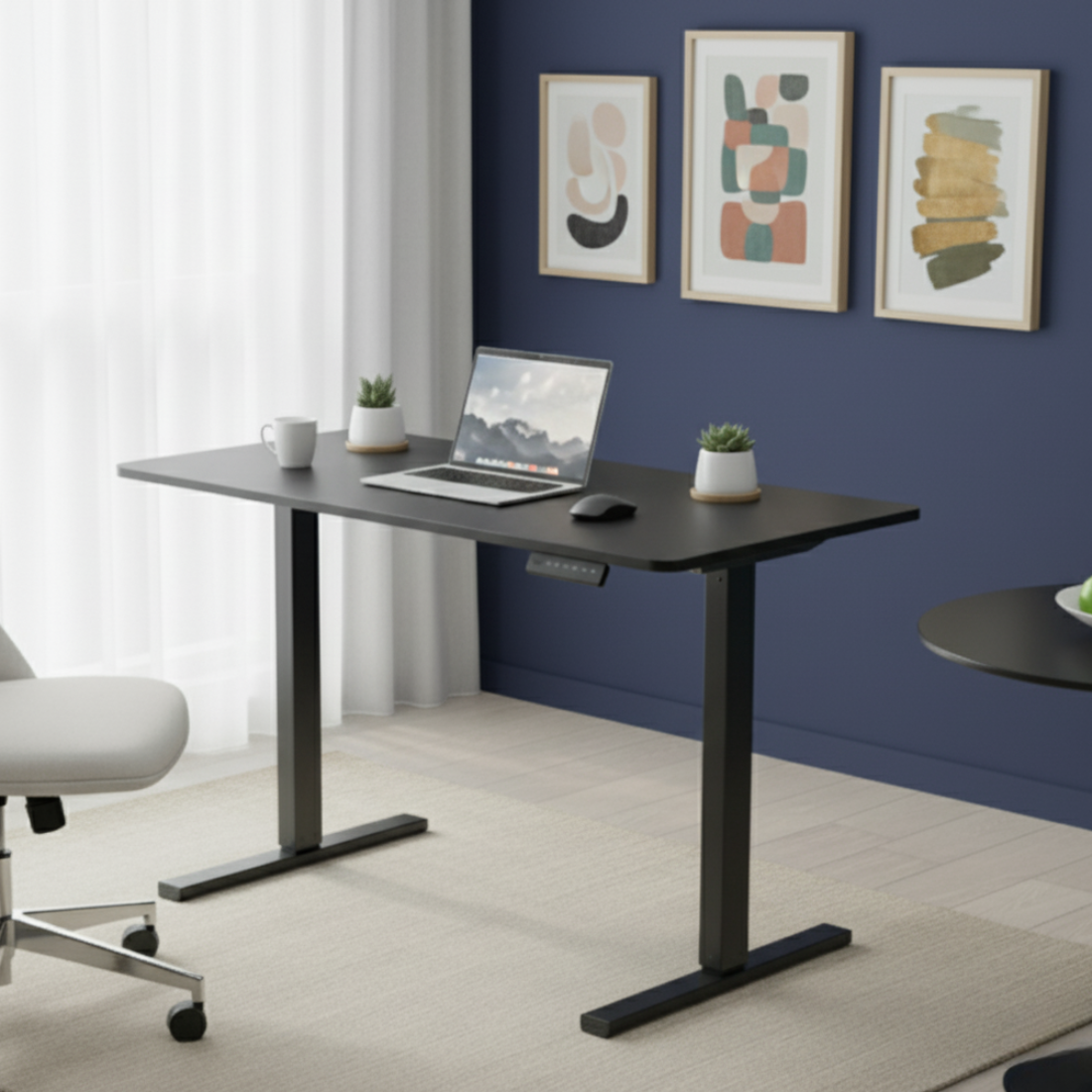 Duża powierzchnia robocza 120x60 cm