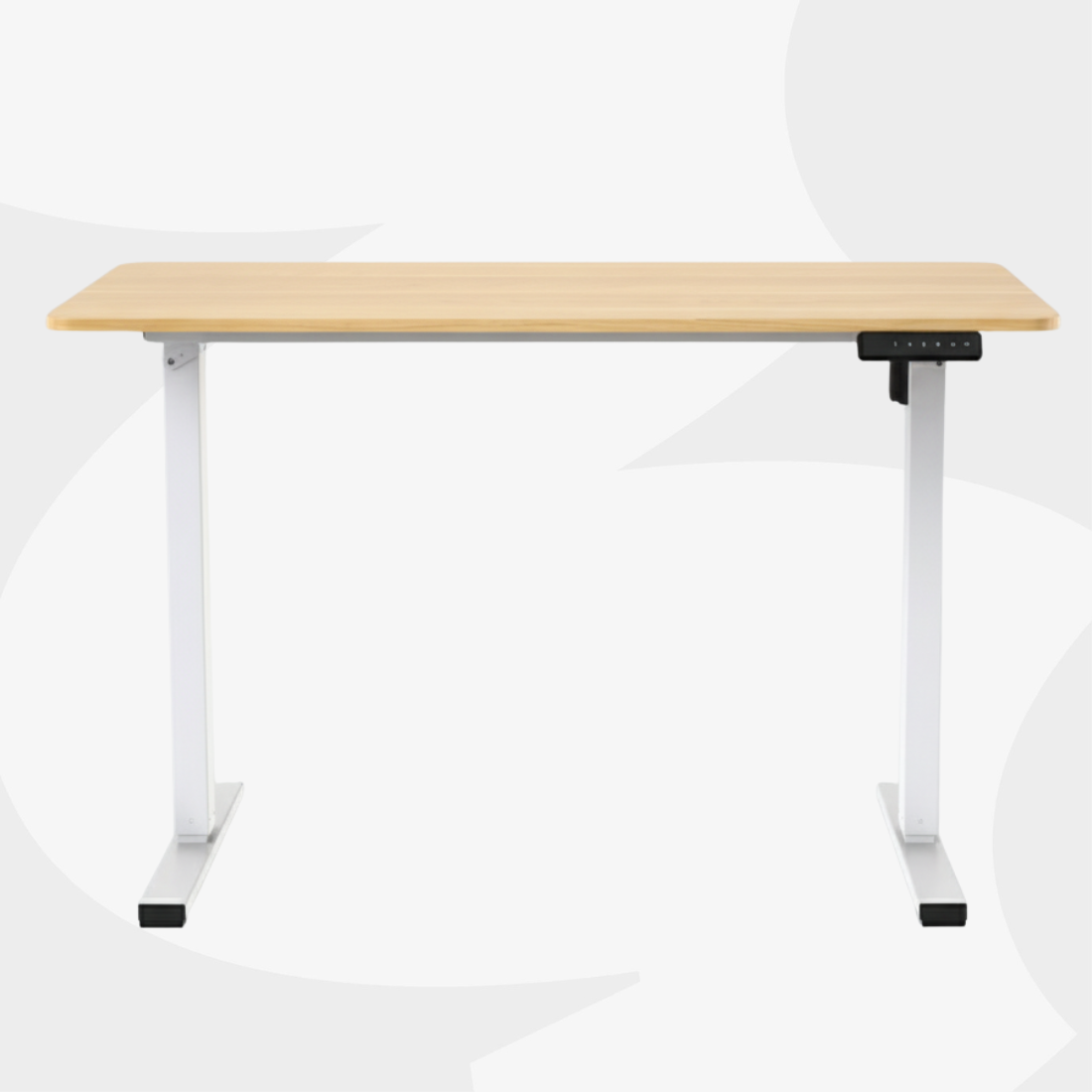 Stabilna konstrukcja biurka elektrycznego SPEO125WO o nośności 50 kg