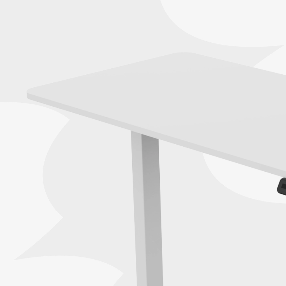 Panel sterowania biurka SPEO125WW z wyświetlaczem LCD