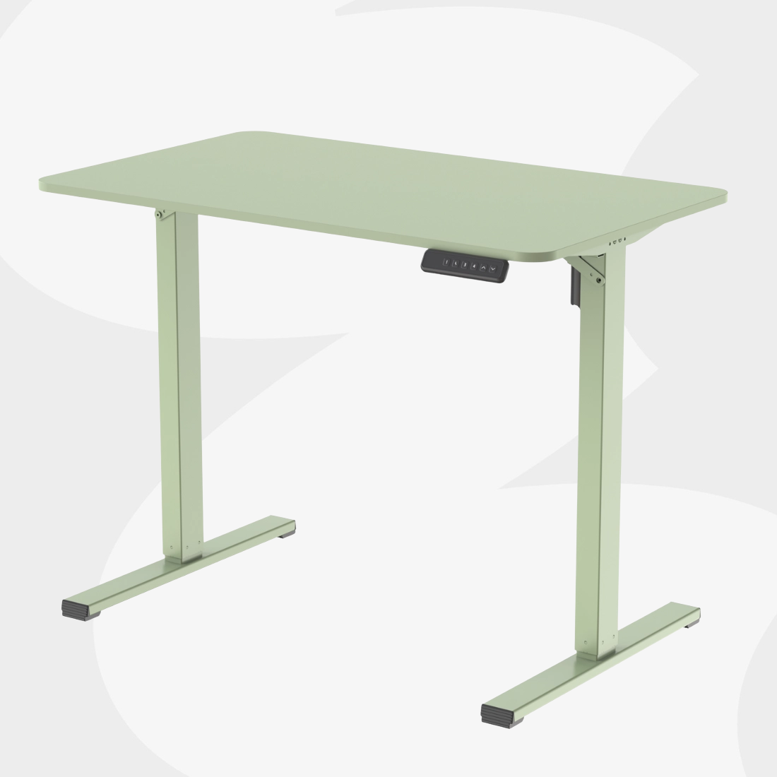 Biurko elektryczne SPEO125JJ 100x60 cm miętowe z regulacją wysokości