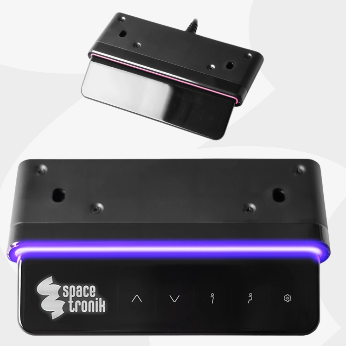 Blat MDF malowany proszkowo biurka Vegard