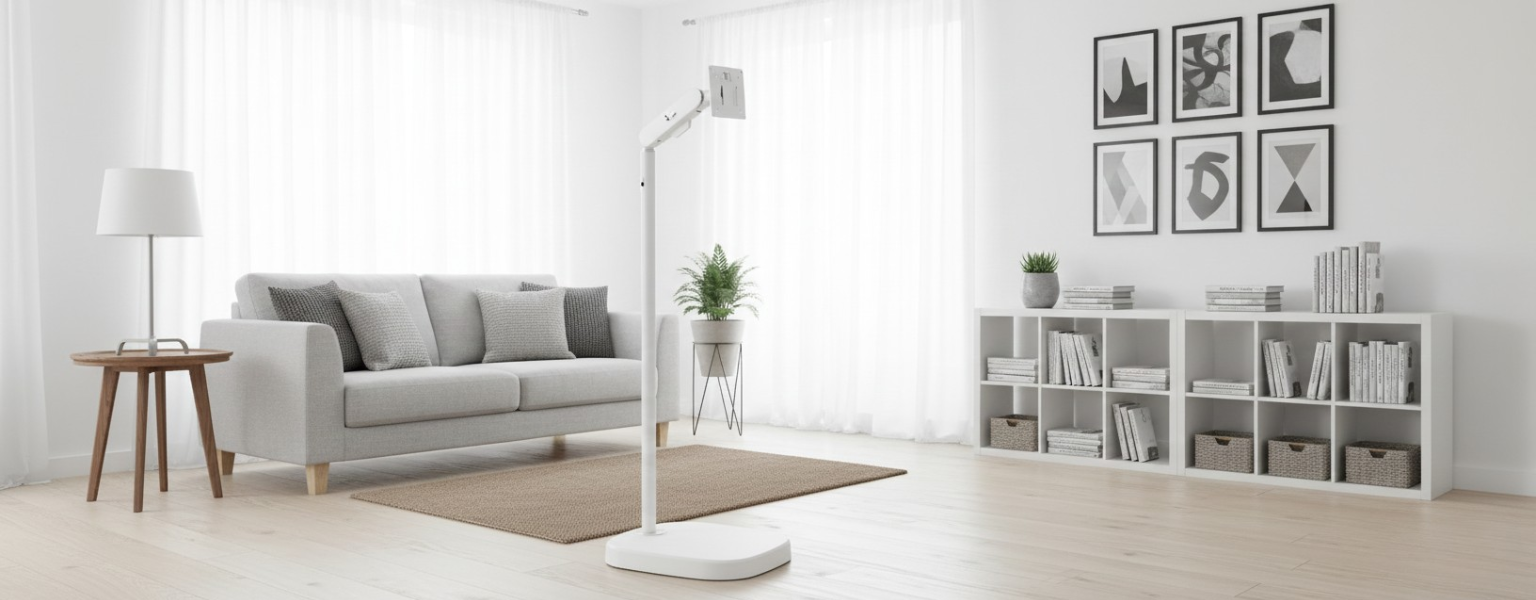 Mobilny Stojak SPET03W - Elastyczność i porządek