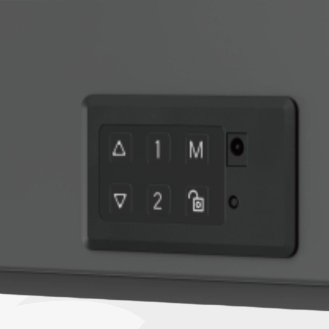 Solidna, certyfikowana konstrukcja stojaka TV SlimLift SPET04G