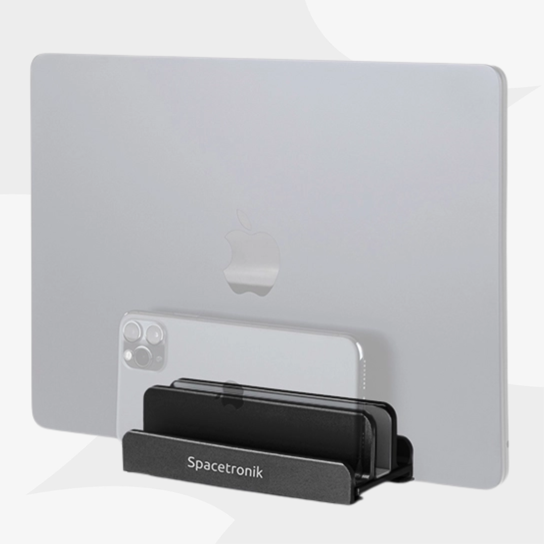 Kompaktowa podstawka pod laptopa i 2 telefony Spacetronik