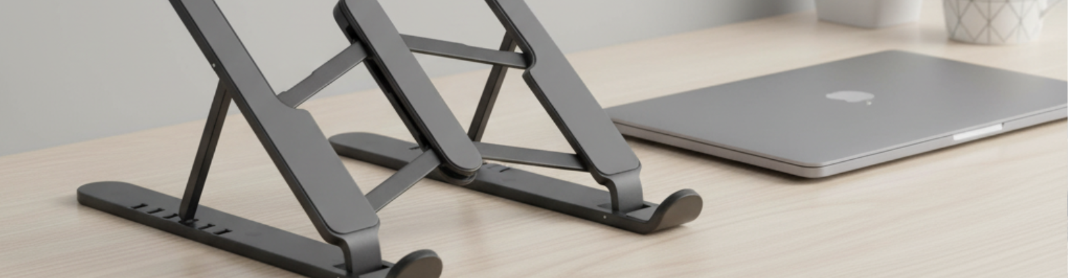 Składana Regulowana Podstawka pod Laptopa SPP106B - ergonomia i mobilność