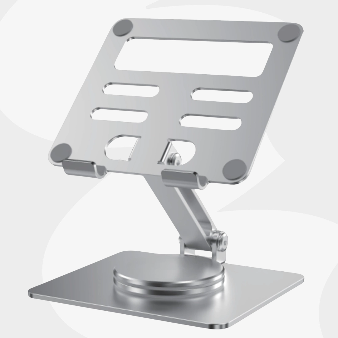 Aluminiowa podstawka biurkowa SPP121S na telefon i tablet z regulacją