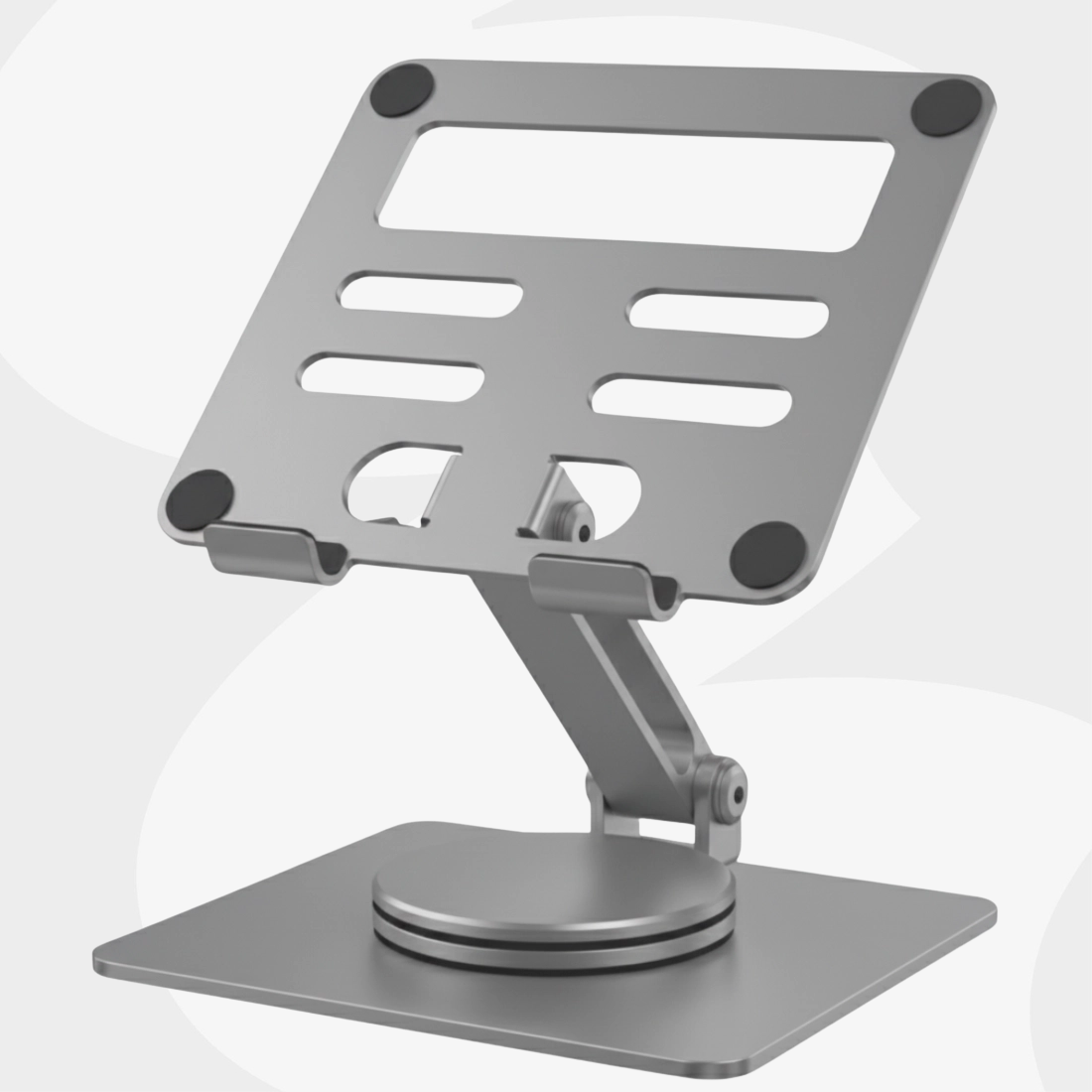 Aluminiowa podstawka biurkowa SPP121G na telefon i tablet z regulacją