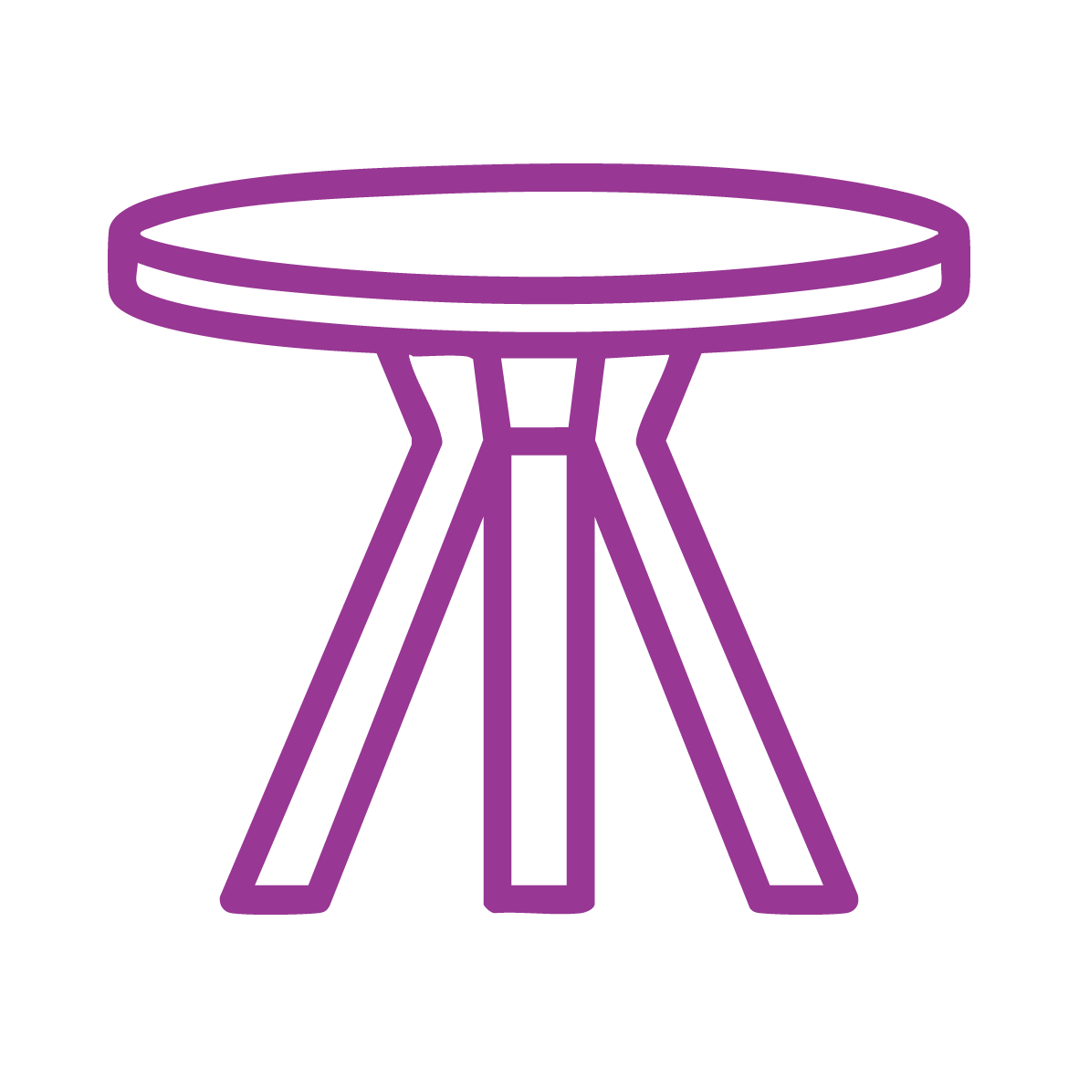 Pochylany blat 0–90° i kółka
