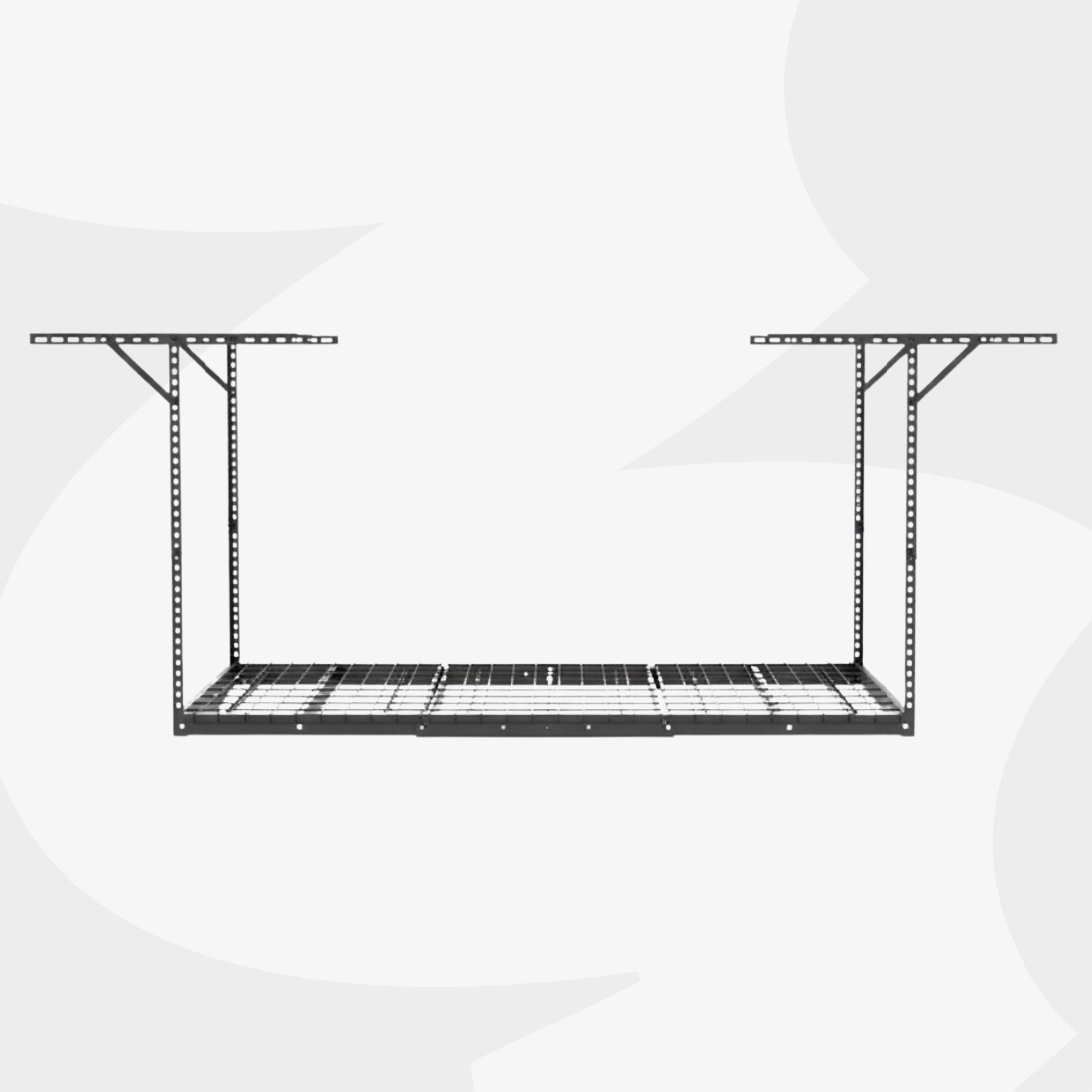 Wytrzymała stalowa półka sufitowa Spacetronik SPG-102 do garażu