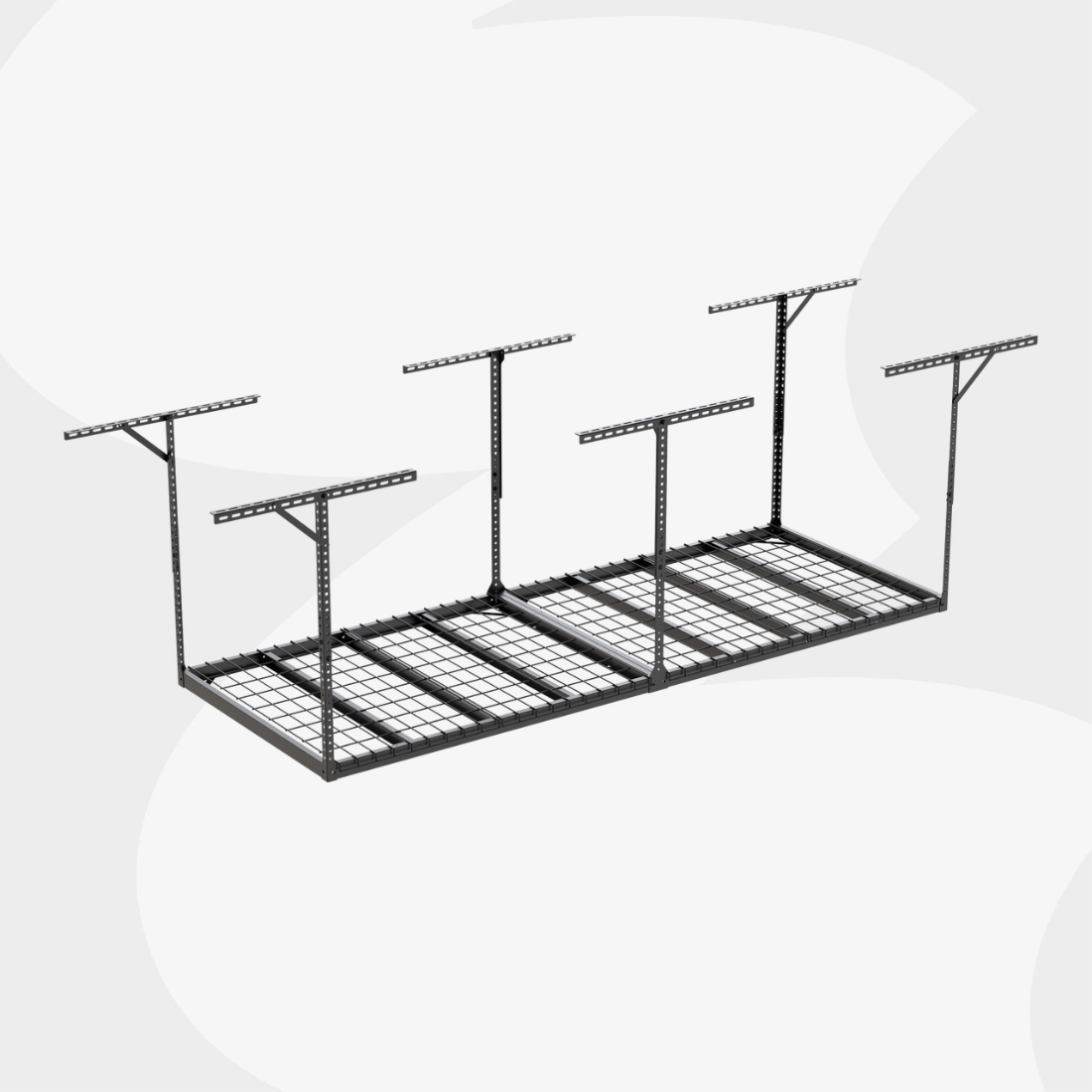 Półka garażowa sufitowa Spacetronik SPG-102 244x92 cm udźwig 450 kg