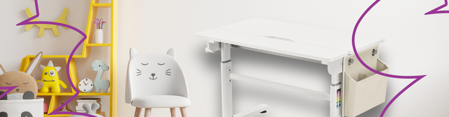Ergonomiczne Biurko Dziecięce Spacetronik SPEX108WG