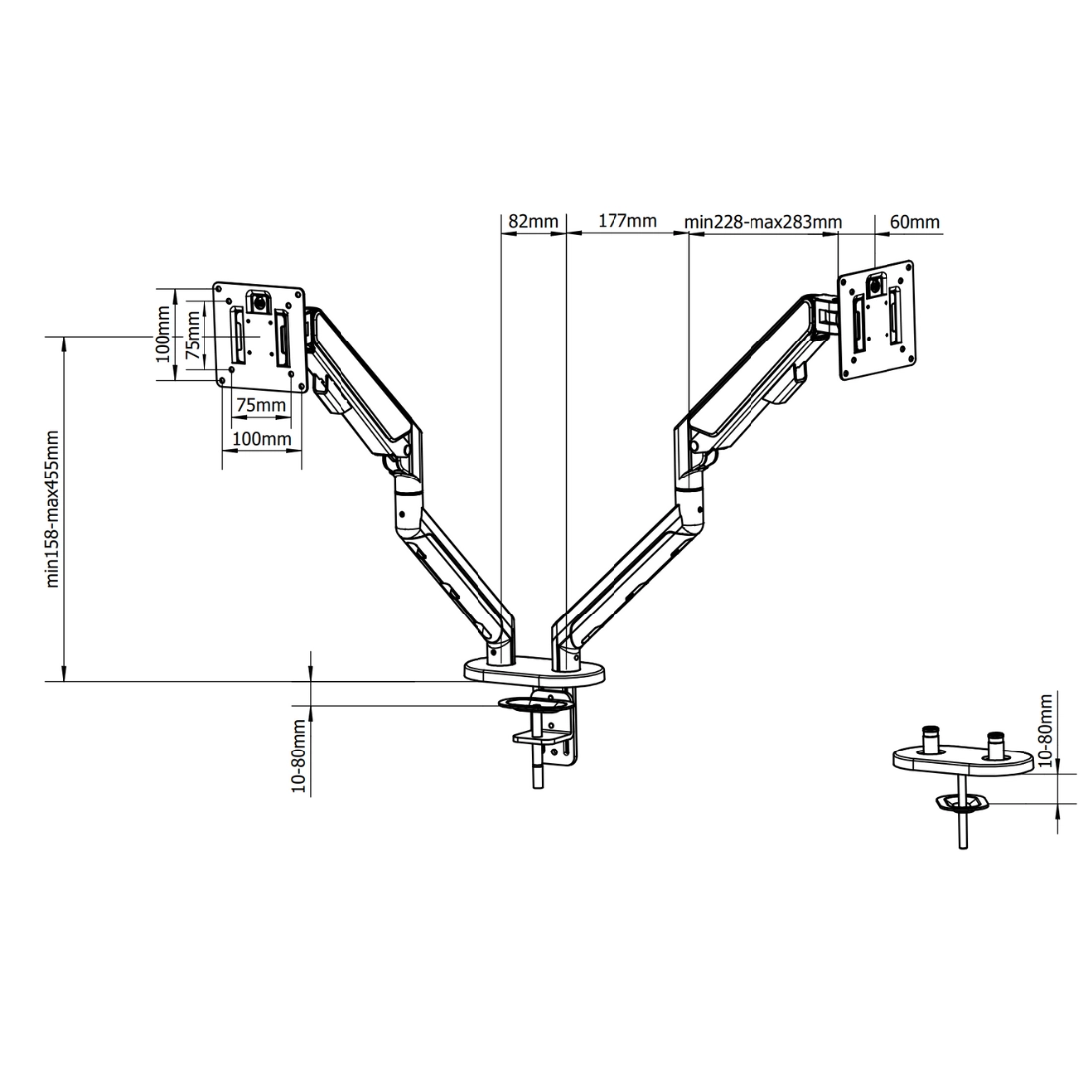 rysunek techniczny SPAZ120B