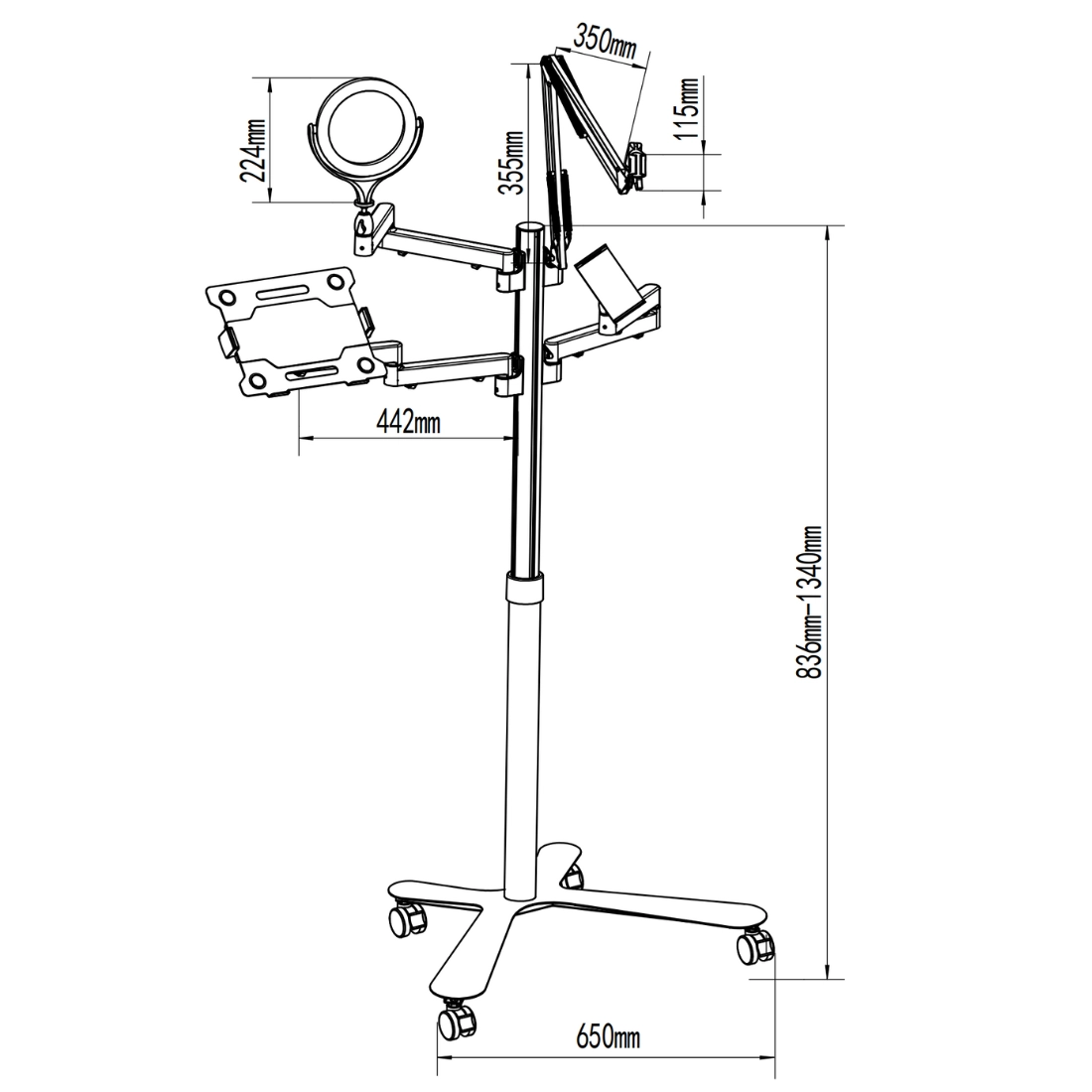 SPPC102B — rysunek techniczny