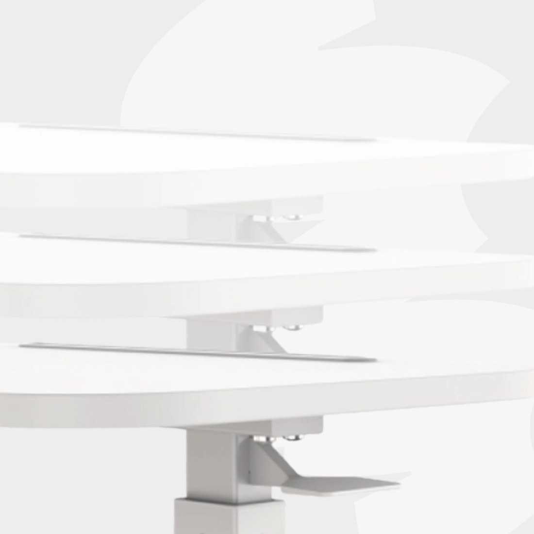 Stolik BUDDY 05 — wygodne oglądanie i praca, wsuwany pod meble