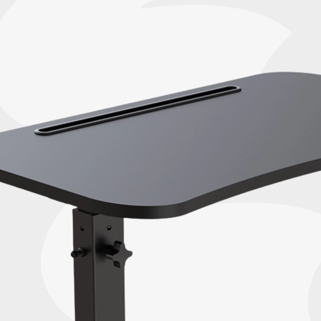 BUDDY 19 — 5-stopniowa regulacja 65–104 cm, czarny, mobilny