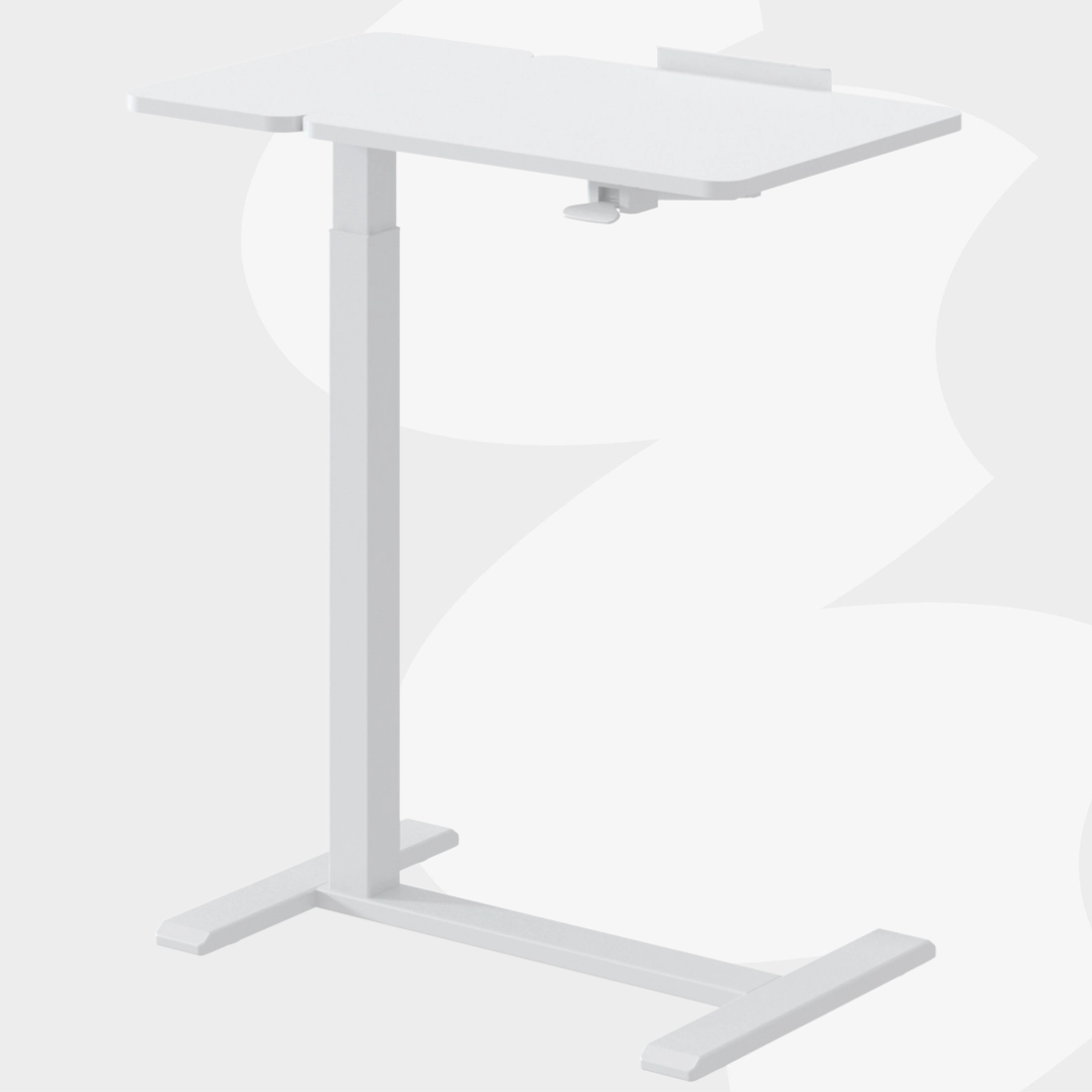 Stolik BUDDY 15-GWW — regulowana wysokość, dwa blaty, podstawa H