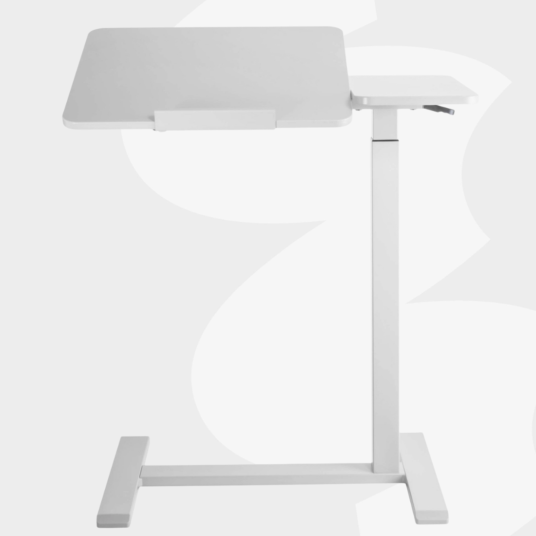 Stolik BUDDY 15-GWW — regulacja wysokości 755–1108 mm, mobilna konstrukcja