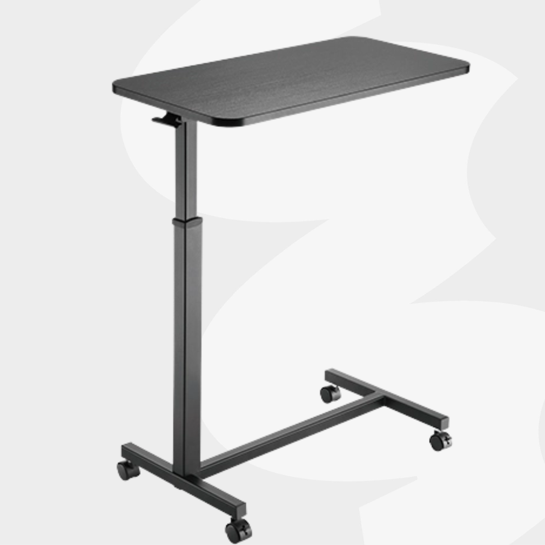 SPR-BUDDY-02-GBB: regulacja 71–110 cm, kółka z blokadą, blat 760×390 mm