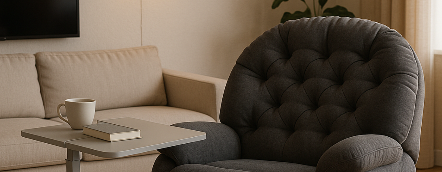 Zestaw FLAX 04M + BUDDY 15-GCC — strefa relaksu i pracy