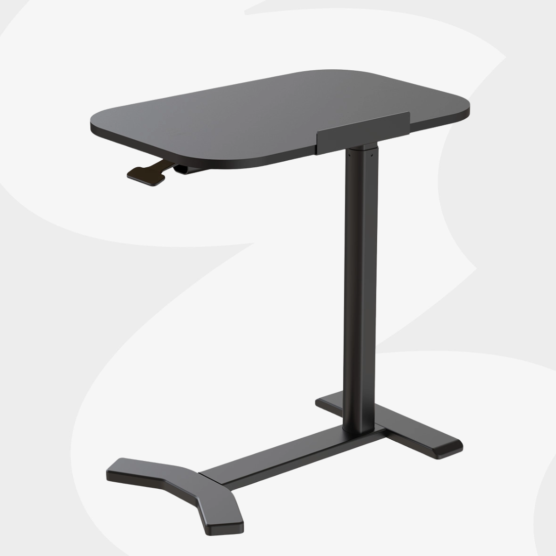 Stolik BUDDY 18 – pochylany blat z gazową regulacją