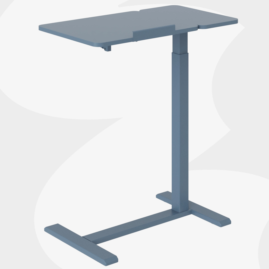 Stolik BUDDY 15-GNN – dwa blaty z regulacją