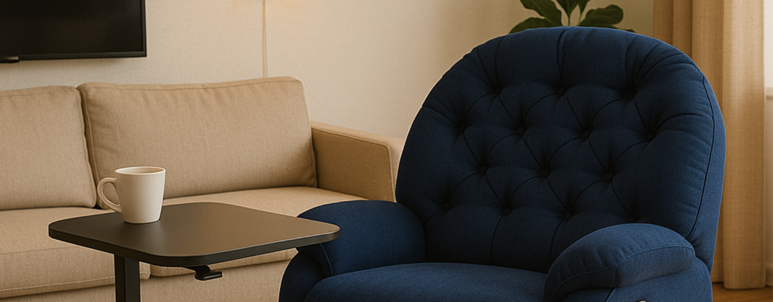 Zestaw FLAX 04 elektryczny + BUDDY 18 – strefa relaksu i pracy