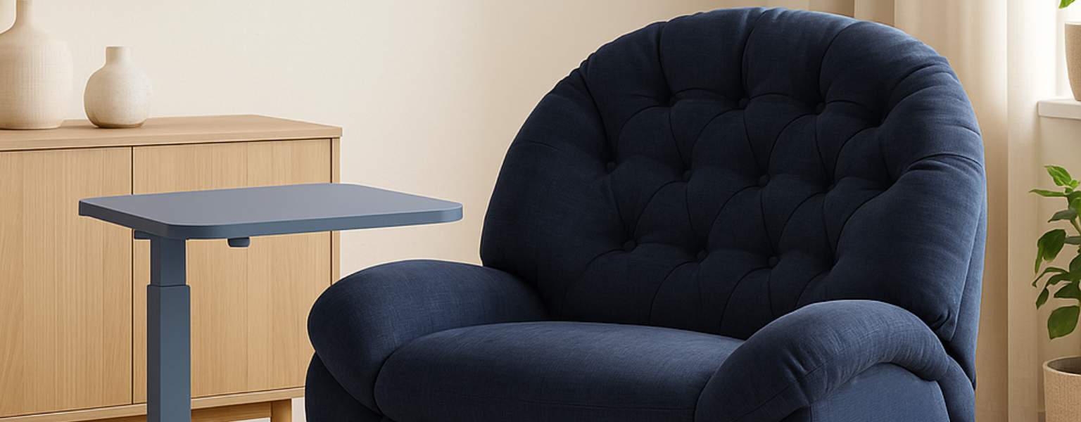 Zestaw FLAX 04 elektryczny + BUDDY 15-GNN – strefa relaksu i pracy