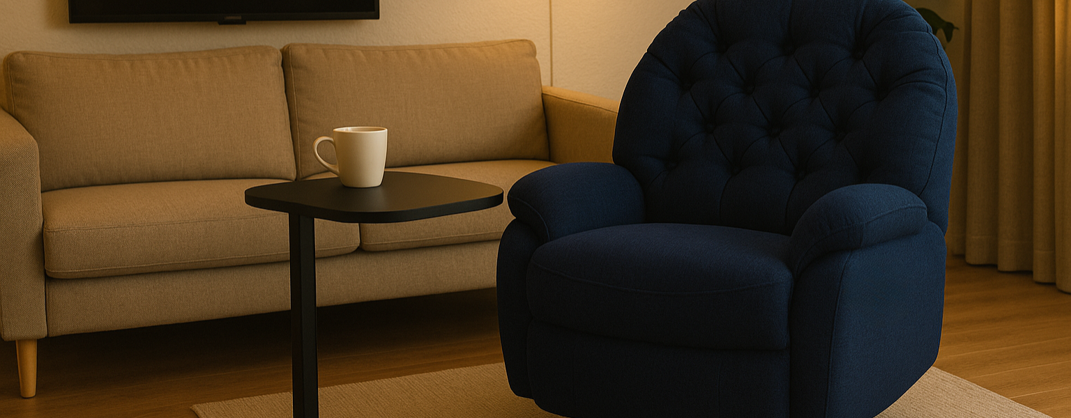 Zestaw FLAX 04 elektryczny + BUDDY 17 – strefa relaksu i pracy