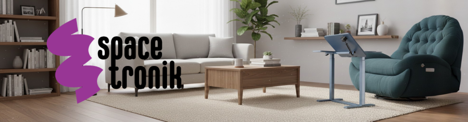 Zestaw: Fotel FLAX 04 elektryczny i stolik BUDDY 15-GNN