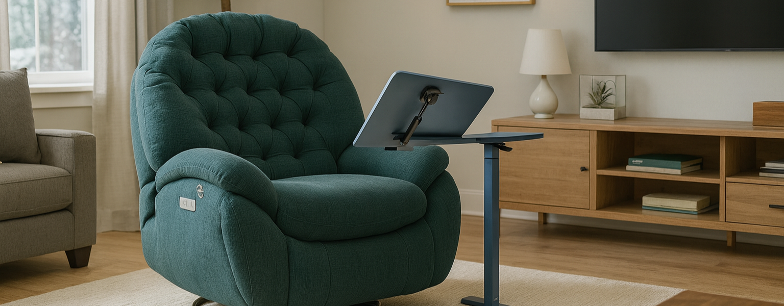 Zestaw FLAX 04 elektryczny + BUDDY 15-GNN – strefa relaksu i pracy