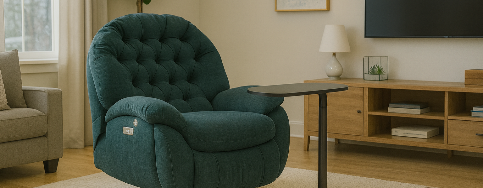 Zestaw FLAX 04 elektryczny + BUDDY 17 — strefa relaksu i pracy