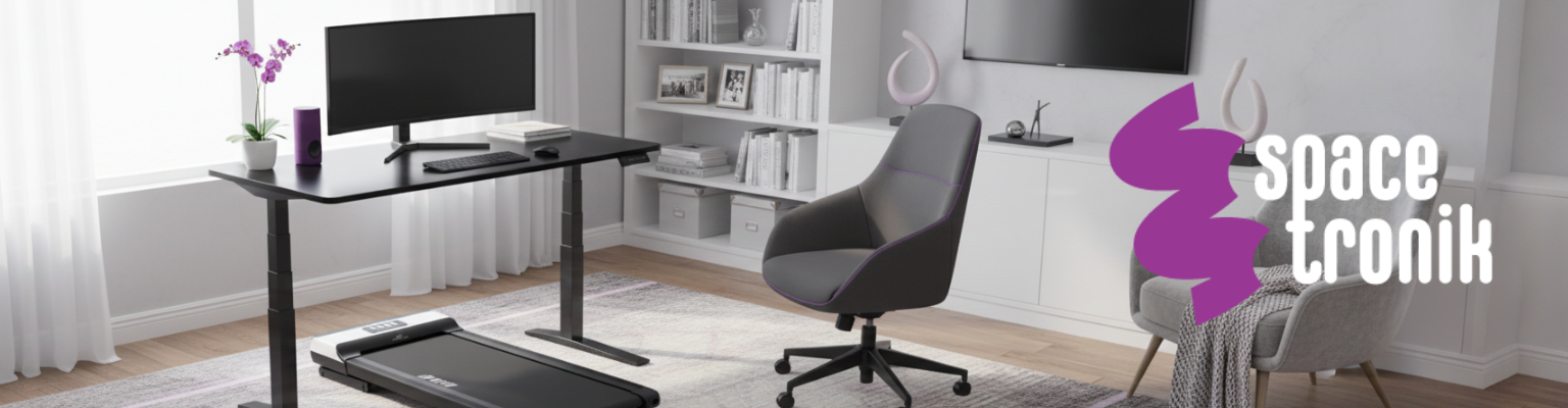 Zestaw biurko elektryczne z bieżnią Spacetronik
