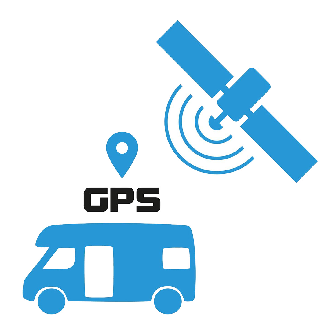 Antena GPS kamper
