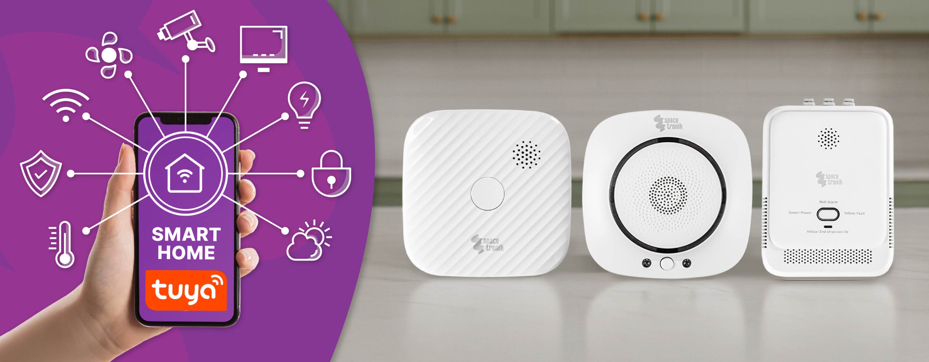 inteligentny czujnik dymu, czujnik gazu, czujnik smart life, bezprzewodowa czujka dymu, czujnik pożaru, czujnik czasu, detektor gazu,  smoke sensor, czujka dymu smartlife, czujnik dymu smartlife, czujnik dymu tuya,