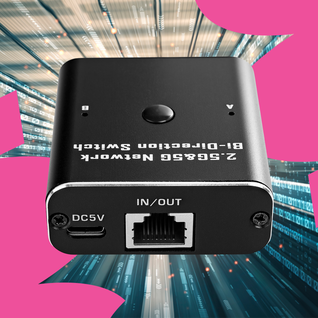 gigabitowy-przelacznik-rj45-cat6-usb-c-spacetronik-sieciowy