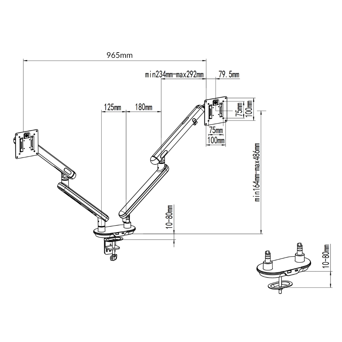 rysunek techniczny SPAF120LUW