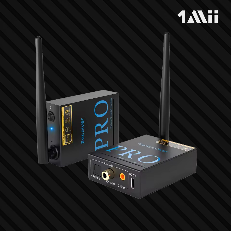 1Mii RT5066Pro nadajnik i odbiornik audio z zasięgiem 100 m