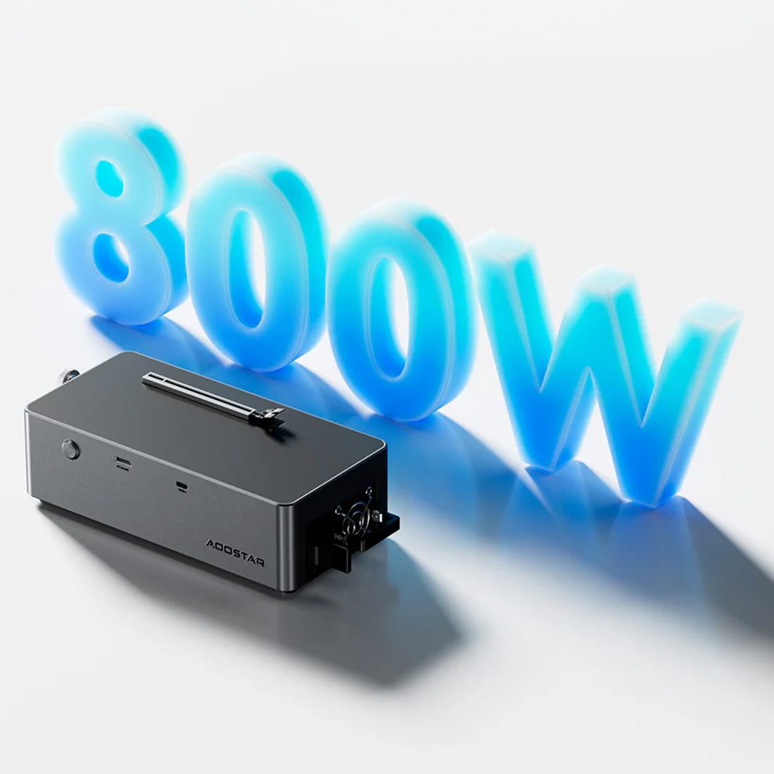 AOOSTAR AG02 eGPU Dock – wbudowany zasilacz 800 W, 600 W dla karty graficznej