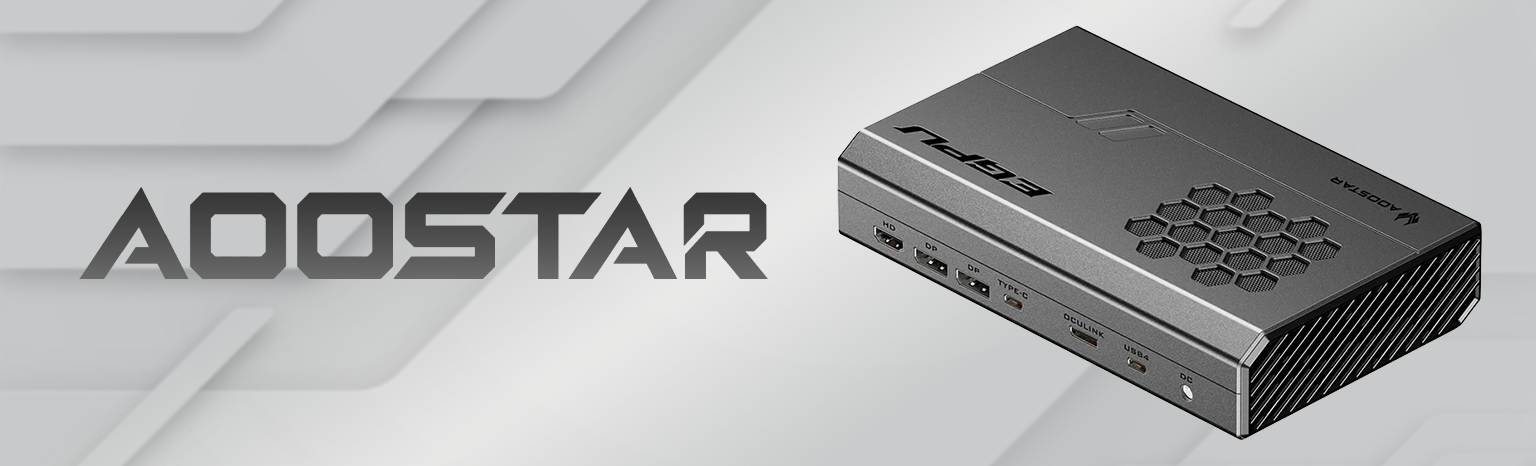 AOOSTAR XG76XT eGPU z Radeon RX 7600 XT – zewnętrzna karta graficzna z USB4 i OCuLink