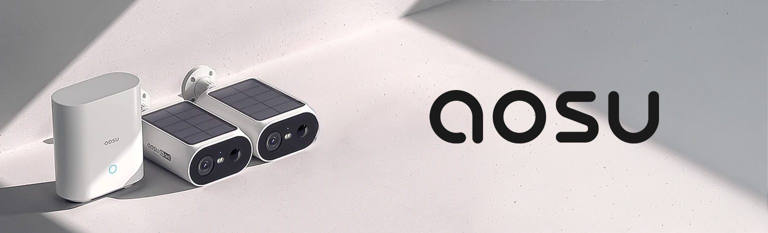 Aosu P1 SE zestaw 2 kamer solarnych 2K monitoring zewnętrzny bez abonamentu