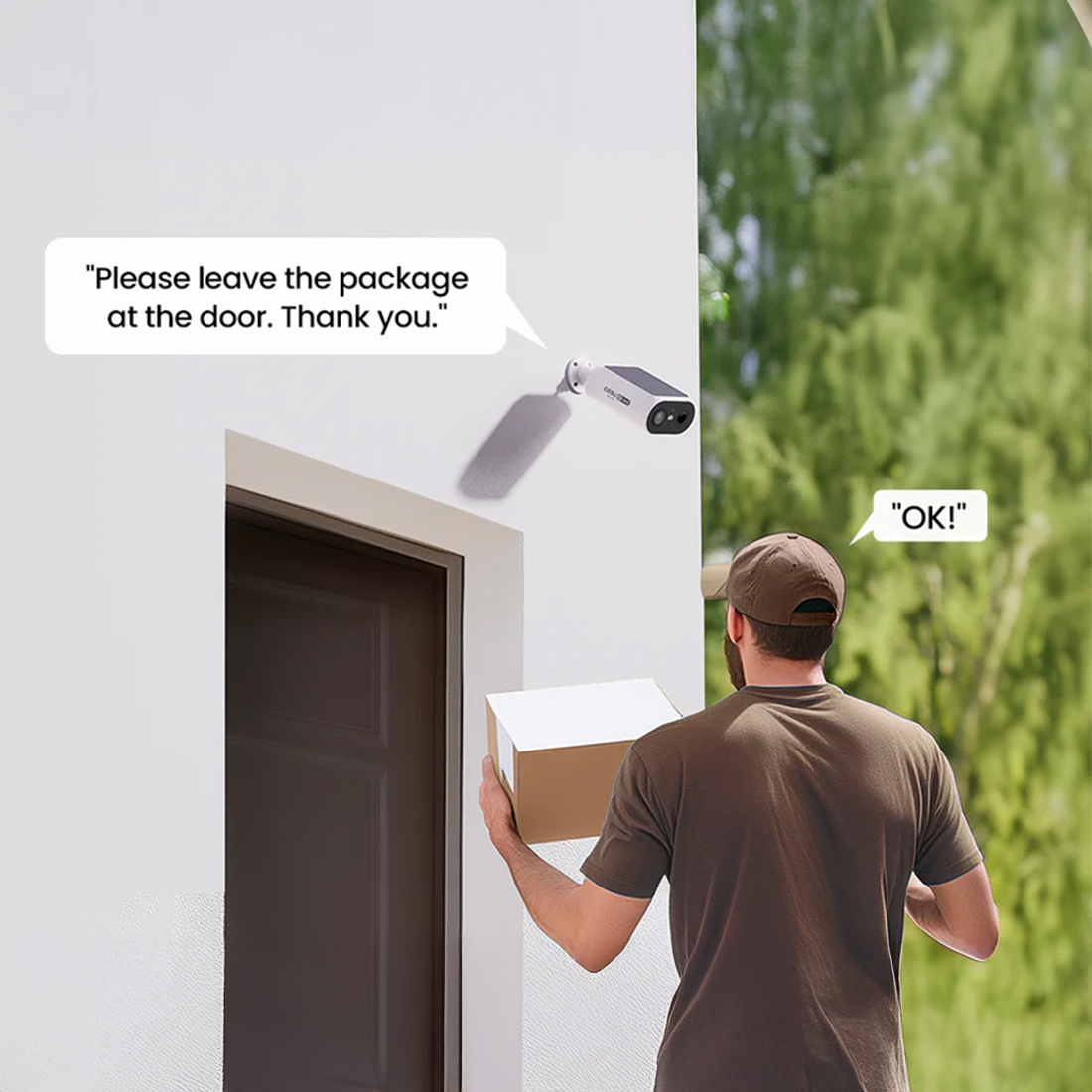 Aosu P1 SE dwukierunkowe audio syrena alarmowa