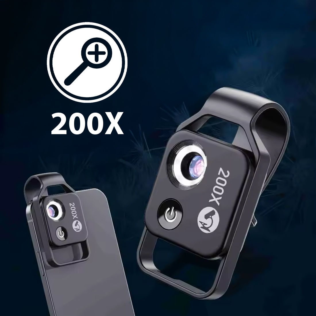 apexel ms002 powiększenie 200x przykład