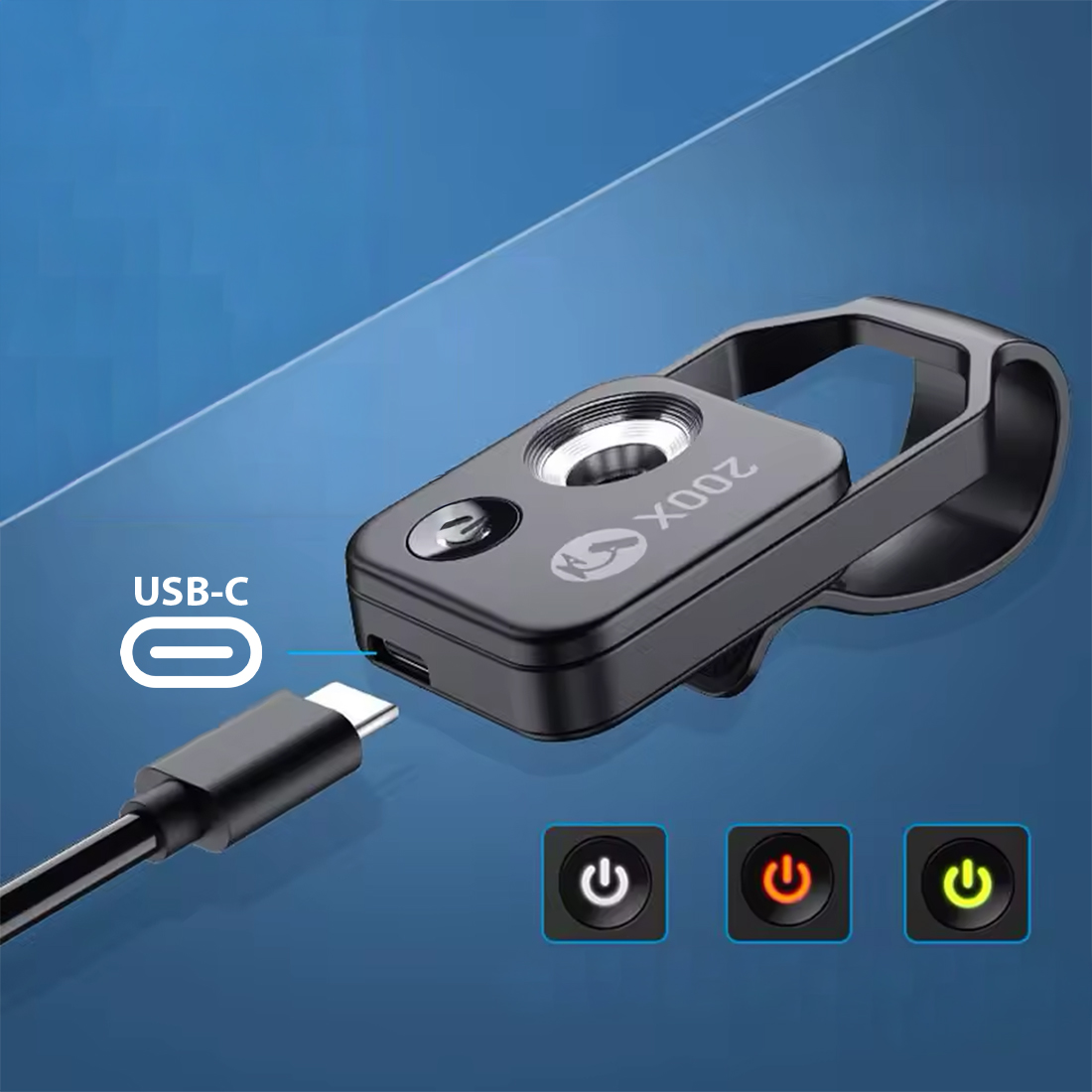 ładowanie usb-c mikroskop do telefonu z wbudowaną baterią