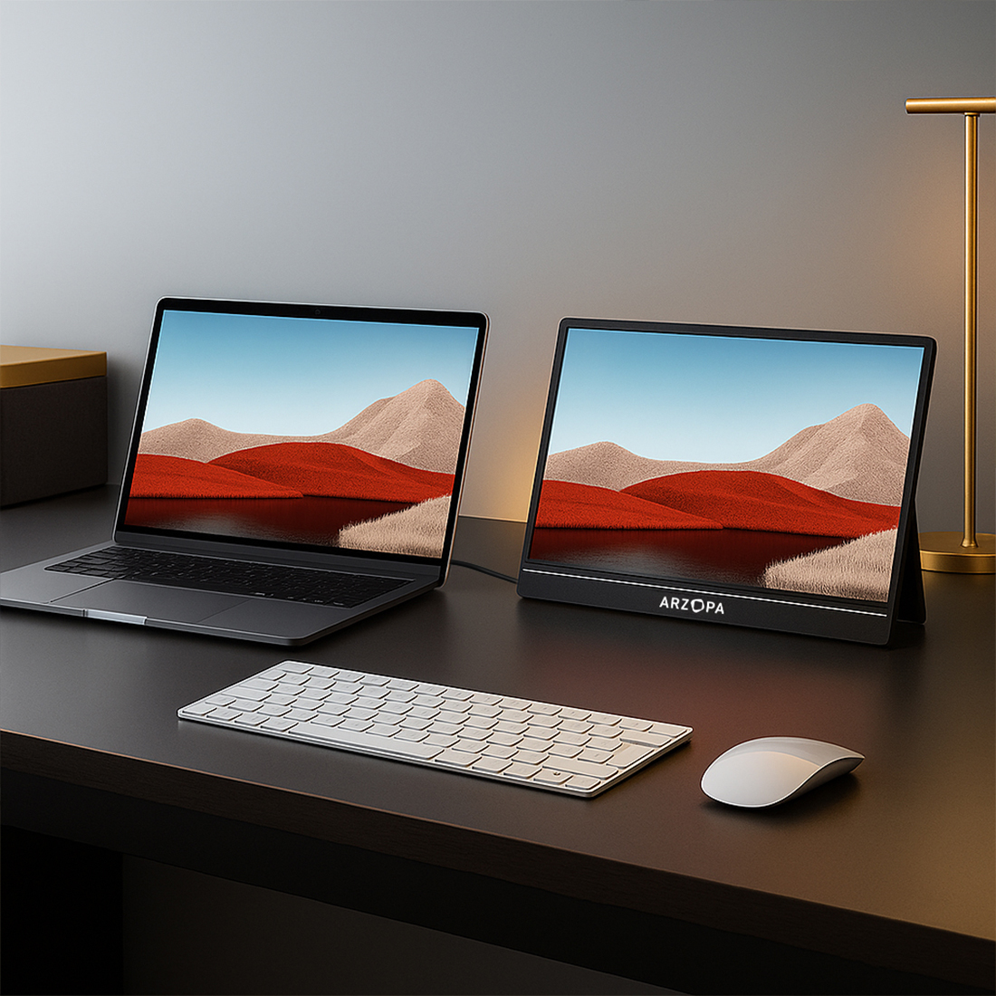 ekran pomocniczy ARZOPA A1 Gamut do MacBooka i iPada Pro