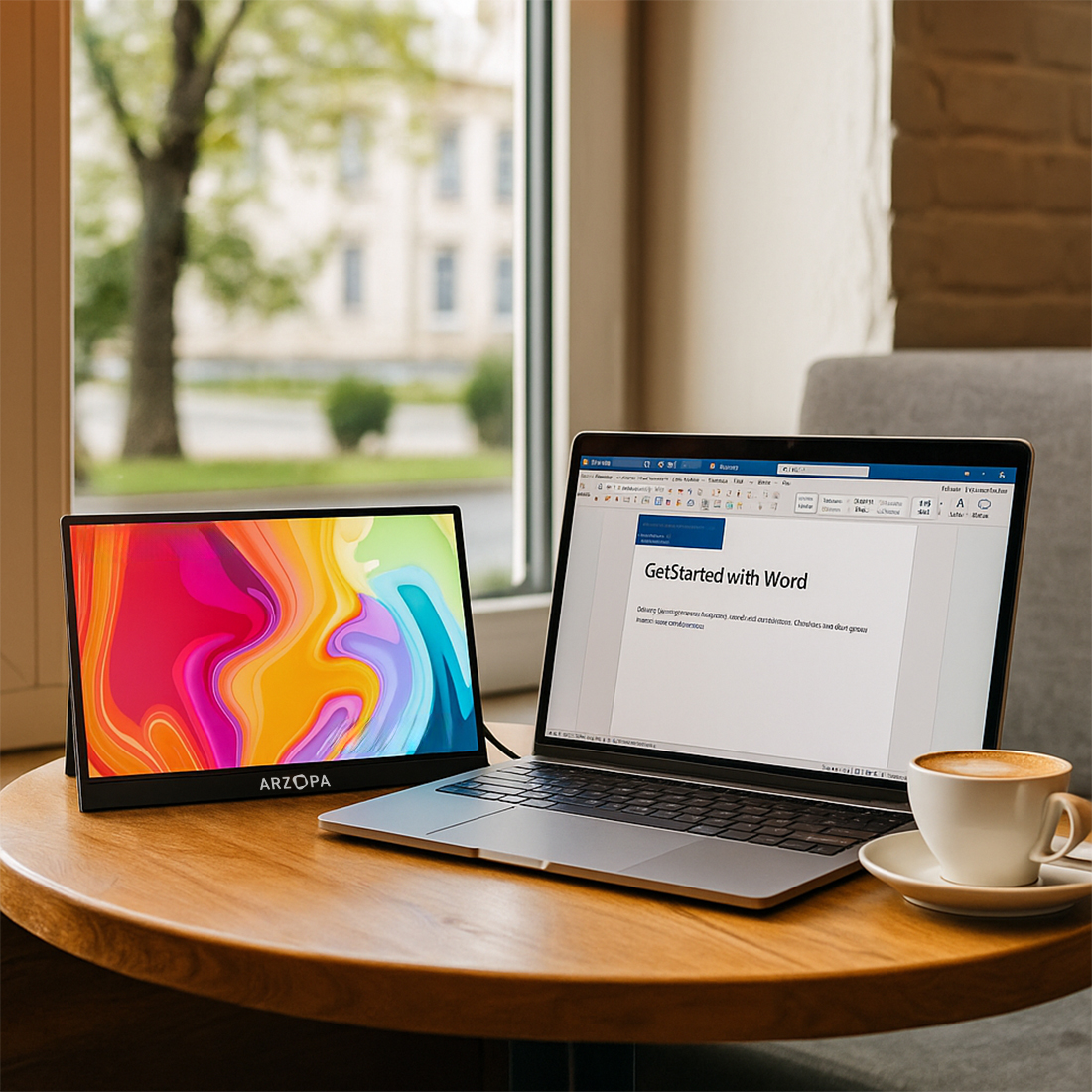 ekran pomocniczy ARZOPA A1S 60 Hz do MacBooka i iPada Pro